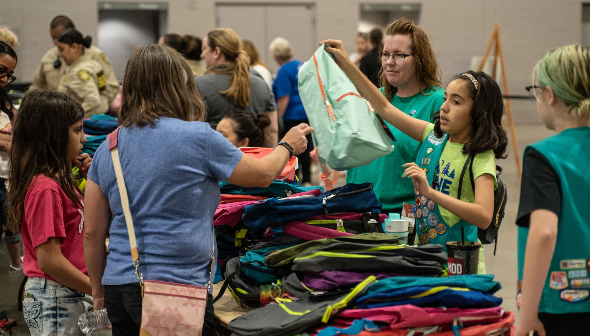 Pima County Sheriff’s Department’s Badges and Backpacks